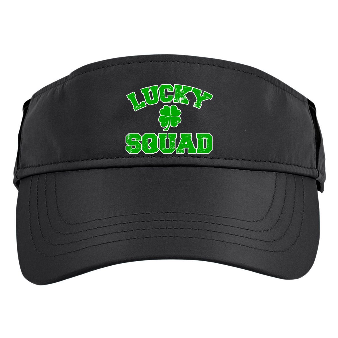 Lucky Squad Irish Clover Adult Drive Performance Visor
