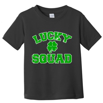 Lucky Squad Irish Clover Toddler T-Shirt