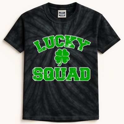 Lucky Squad Irish Clover Kids Tie-Dye T-Shirt