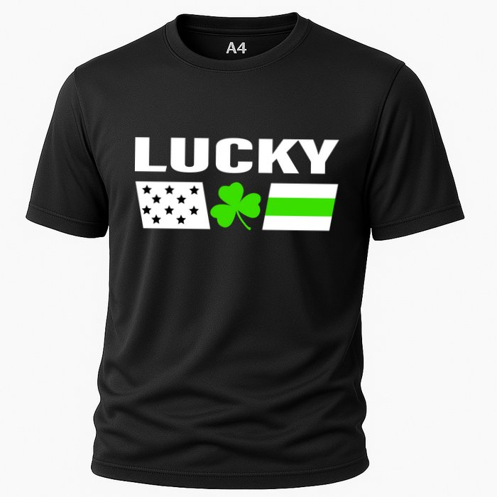 Lucky St. Patrick's Day Cooling Performance Crew T-Shirt