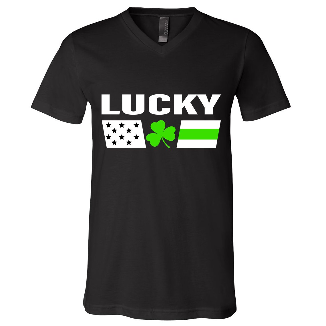 Lucky St. Patrick's Day V-Neck T-Shirt