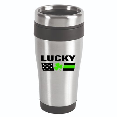 Lucky St. Patrick's Day 16oz Travel Tumbler