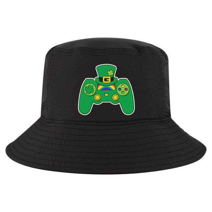 Lucky St Patrick's Day Video Game Controller Cool Comfort Performance Bucket Hat