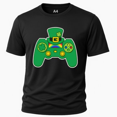 Lucky St Patrick's Day Video Game Controller Performance Shirt