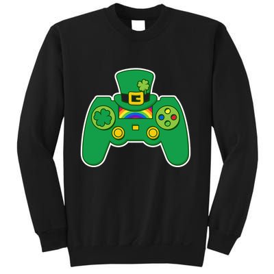Lucky St Patrick's Day Video Game Controller Sweatshirt