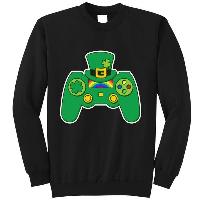 Lucky St Patrick's Day Video Game Controller Sweatshirt