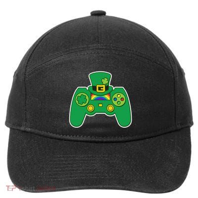 Lucky St Patrick's Day Video Game Controller 7-Panel Snapback Hat