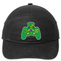 Lucky St Patrick's Day Video Game Controller 7-Panel Snapback Hat