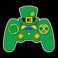 Lucky St Patrick's Day Video Game Controller 7-Panel Snapback Hat