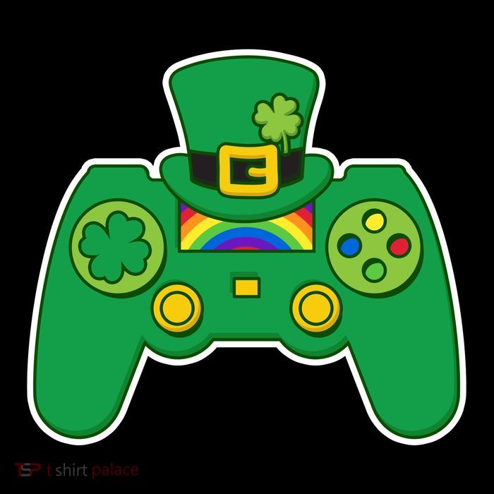 Lucky St Patrick's Day Video Game Controller Mug