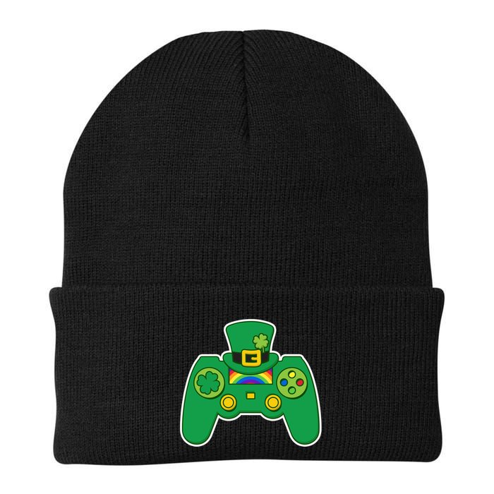 Lucky St Patrick's Day Video Game Controller Beanie