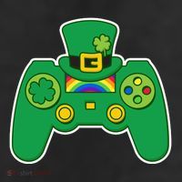 Lucky St Patrick's Day Video Game Controller Tumbler