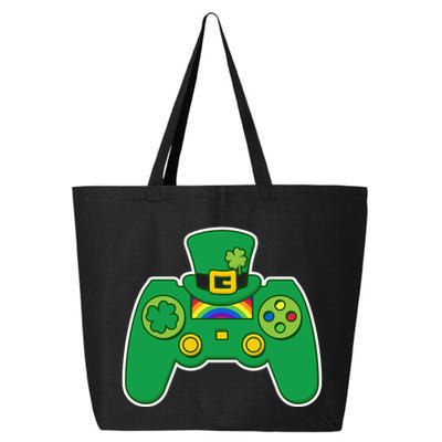 Lucky St Patrick's Day Video Game Controller 25L Jumbo Tote