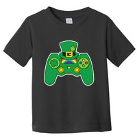 Lucky St Patrick's Day Video Game Controller Toddler T-Shirt