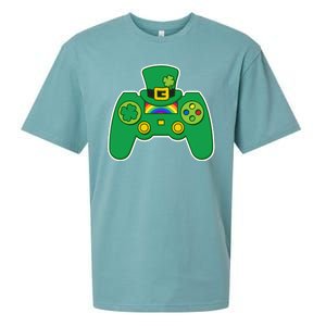 Lucky St Patrick's Day Video Game Controller Sueded Cloud Jersey T-Shirt