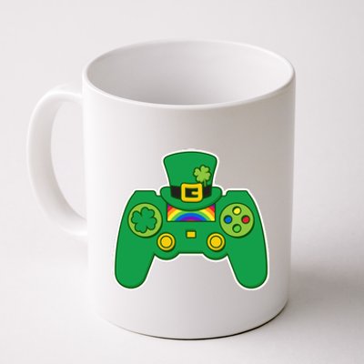 Lucky St Patrick's Day Video Game Controller Coffee Mug