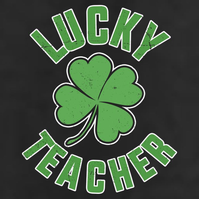 Lucky Teacher St. Patrick's Day Adult Drive Performance Visor