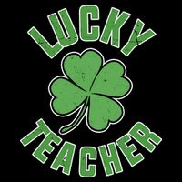 Lucky Teacher St. Patrick's Day Drawstring Bag