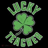 Lucky Teacher St. Patrick's Day 16 in Basic Backpack