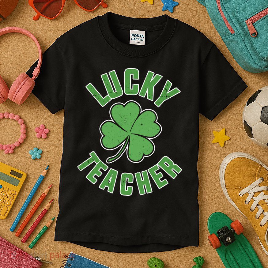 Lucky Teacher St. Patrick's Day Kids T-Shirt