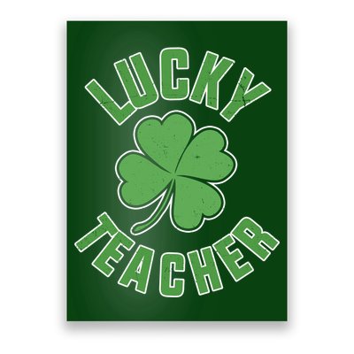 Lucky Teacher St. Patrick's Day Poster