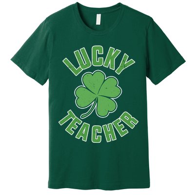 Lucky Teacher St. Patrick's Day Premium T-Shirt