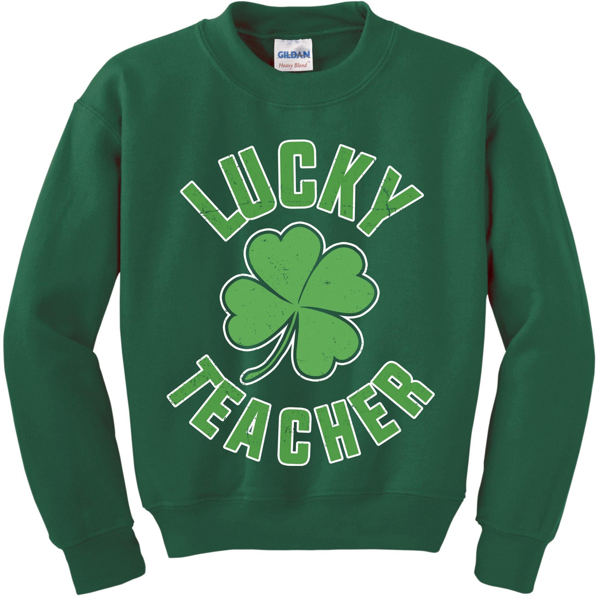 Lucky Teacher St. Patrick's Day Kids Sweatshirt