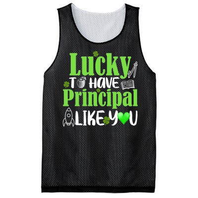 Lucky to Have Principal Like You Mesh Reversible Basketball Jersey Tank