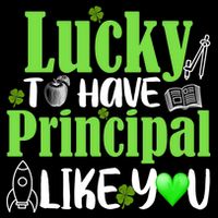 Lucky to Have Principal Like You Short Acrylic Beanie