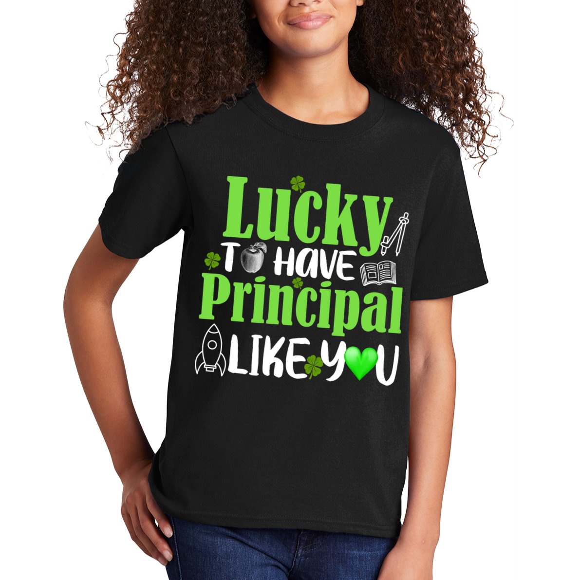 Lucky to Have Principal Like You Kids T-Shirt