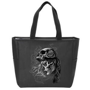 Luctus Dead Girl Zip Tote Bag