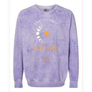 Libra: Unapologetically Dope Libra Astrology Meaningful Gift Colorblast Crewneck Sweatshirt