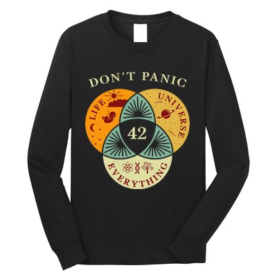 Life Universe Everything 42 Science Fiction Space Lovers Long Sleeve Shirt