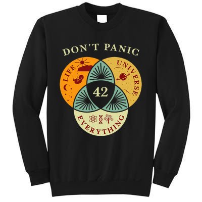 Life Universe Everything 42 Science Fiction Space Lovers Sweatshirt