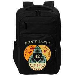 Life Universe Everything 42 Science Fiction Space Lovers Impact Tech Backpack