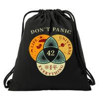 Life Universe Everything 42 Science Fiction Space Lovers Drawstring Bag