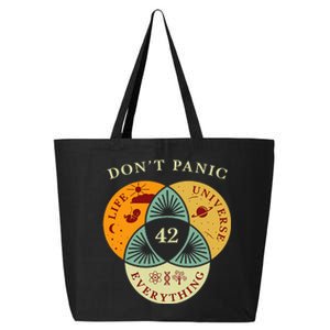 Life Universe Everything 42 Science Fiction Space Lovers 25L Jumbo Tote