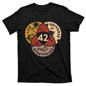 Life Universe Everything 42 Answer To Life T-Shirt