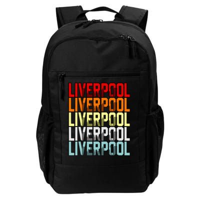 Liverpool Uk Flag Daily Commute Backpack