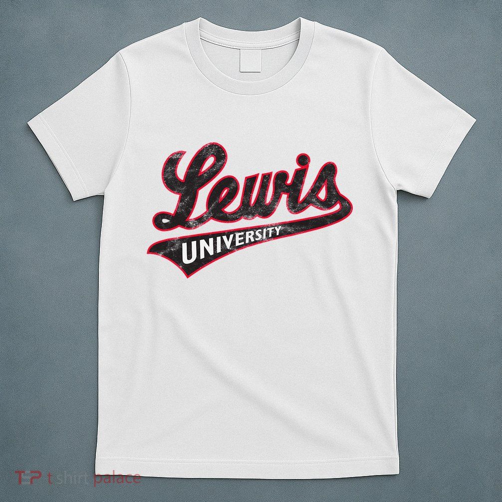 Lewis University Flyers Distressed Primary T-Shirt