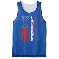 Laurence Usa Flag American Flag Patriotic Great Gift Mesh Reversible Basketball Jersey Tank