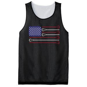 Lacrosse USA Flag Lacrosse Player Men Woman Kids Mesh Reversible Basketball Jersey Tank