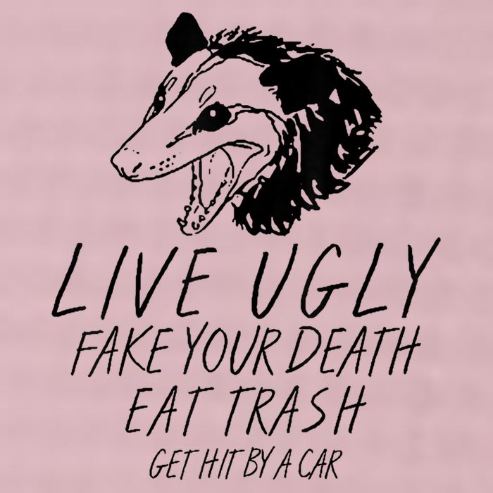 Live Ugly Fake Your Death Eat Trash Get Hit By A Car Opossum 25L Jumbo Tote