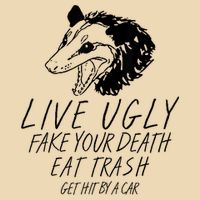 Live Ugly Fake Your Death Eat Trash Get Hit By A Car Opossum Bag