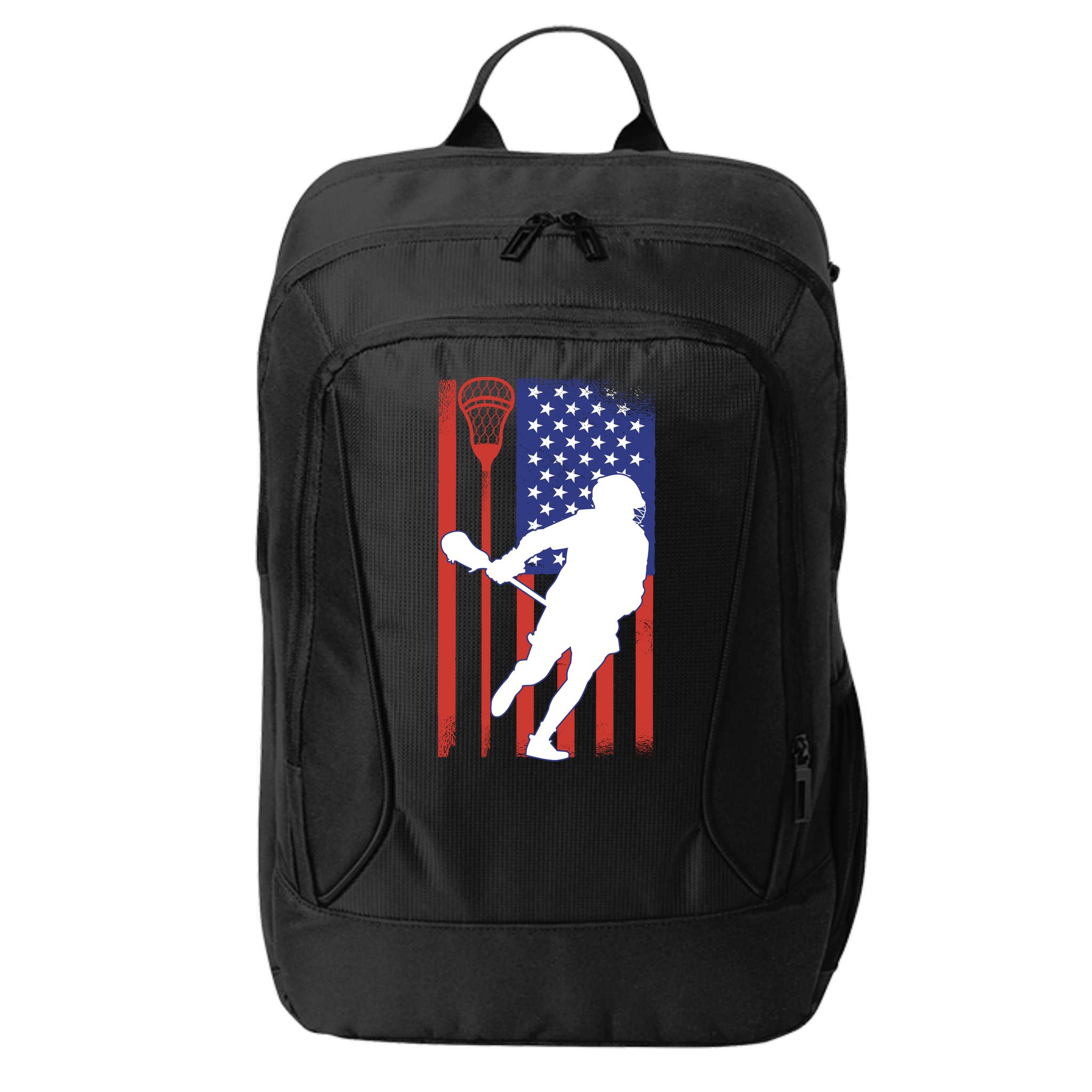 Lacrosse Usa Flag City Backpack
