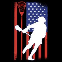 Lacrosse Usa Flag Bag