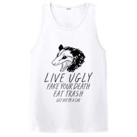 Live Ugly Fake Your Death Eat Trash Get Hit By A Car Opossum PosiCharge Competitor Tank
