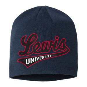 Lewis University Flyers Distressed Primary Sustainable Beanie