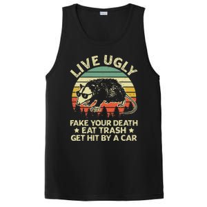 Live Ugly Fake Your Death Eat Trash Get Hit By A Car Opossum PosiCharge Competitor Tank