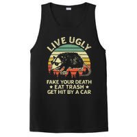 Live Ugly Fake Your Death Eat Trash Get Hit By A Car Opossum PosiCharge Competitor Tank